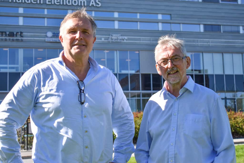 Knut H. Johansen (t.v.) og Dieter Hirdes etablerte Smart Innovation Norway i 2003. Foto: Anja Lillerud