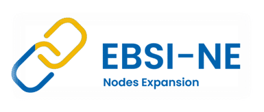 Logo for European Blockchain Services Infrastructure – Nodes Expansion (EBSI-NE)